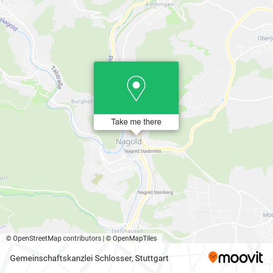 Gemeinschaftskanzlei Schlosser map