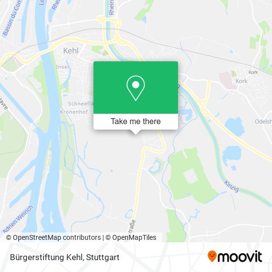 Bürgerstiftung Kehl map