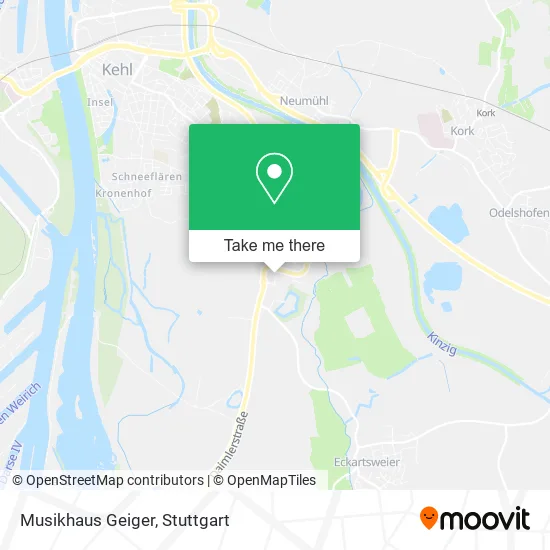 Карта Musikhaus Geiger