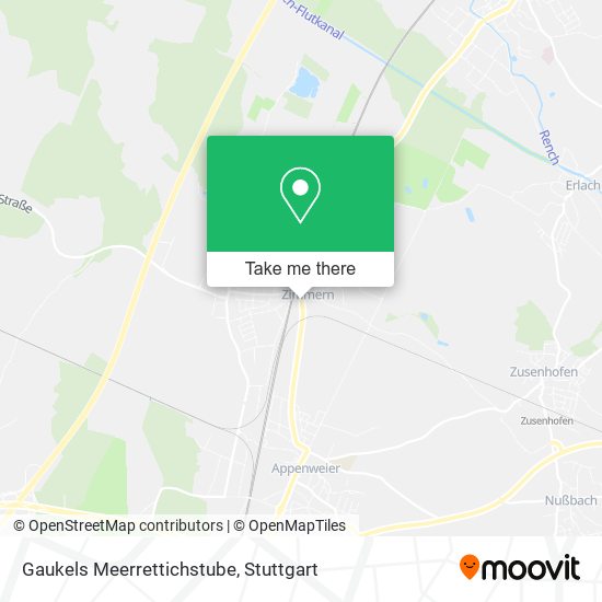Карта Gaukels Meerrettichstube