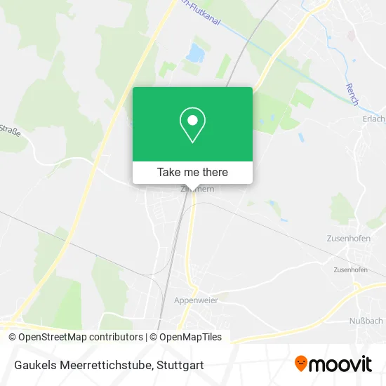 Карта Gaukels Meerrettichstube