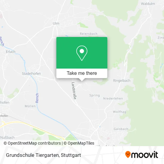 Карта Grundschule Tiergarten