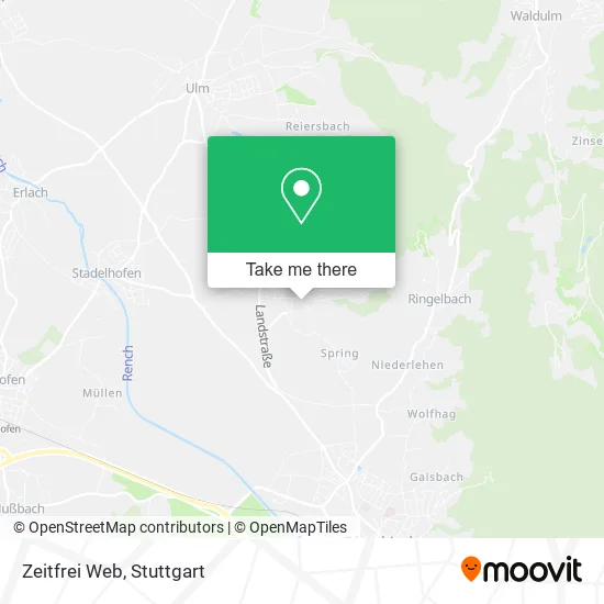Карта Zeitfrei Web