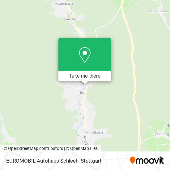 EUROMOBIL Autohaus Schleeh map