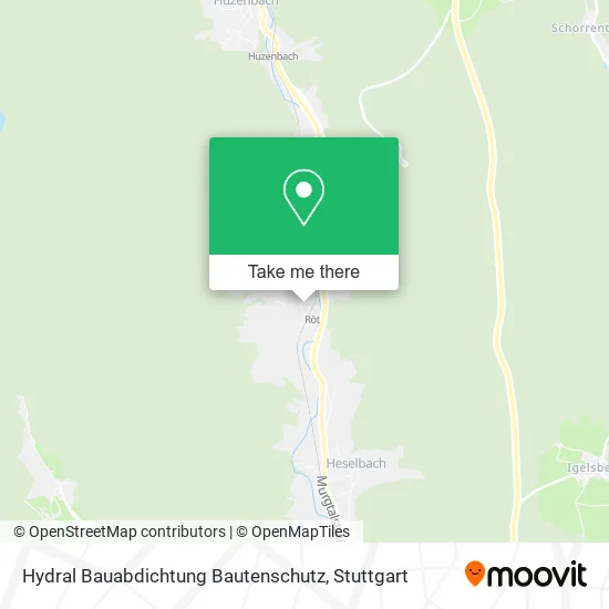 Карта Hydral Bauabdichtung Bautenschutz