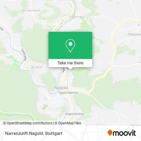 Карта Narrenzunft Nagold