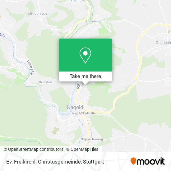 Ev. Freikirchl. Christusgemeinde map