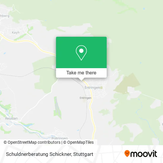 Schuldnerberatung Schickner map