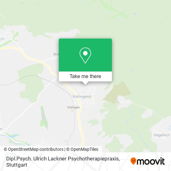 Dipl.Psych. Ulrich Lackner Psychotherapiepraxis map