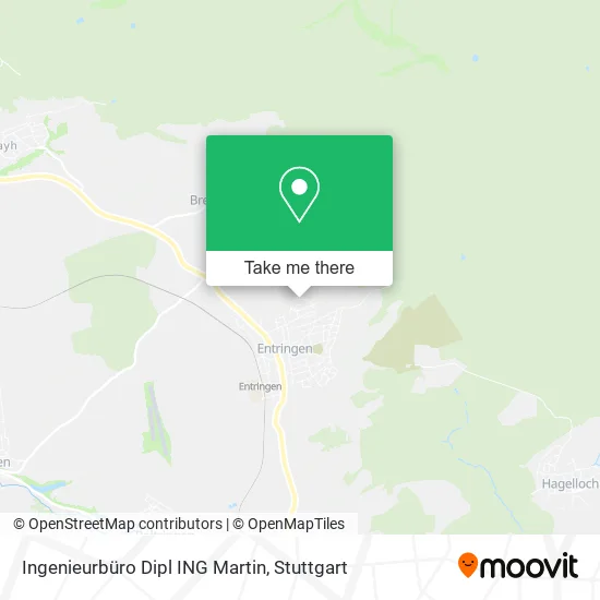 Карта Ingenieurbüro Dipl ING Martin