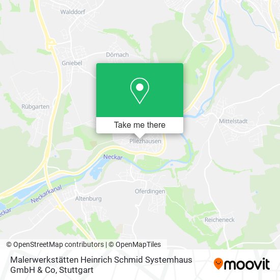 Malerwerkstätten Heinrich Schmid Systemhaus GmbH & Co map