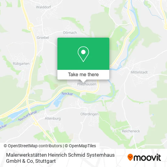 Карта Malerwerkstätten Heinrich Schmid Systemhaus GmbH & Co