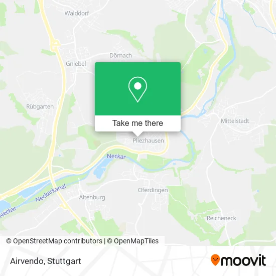 Карта Airvendo