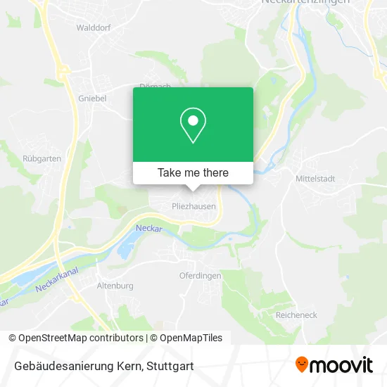 Карта Gebäudesanierung Kern