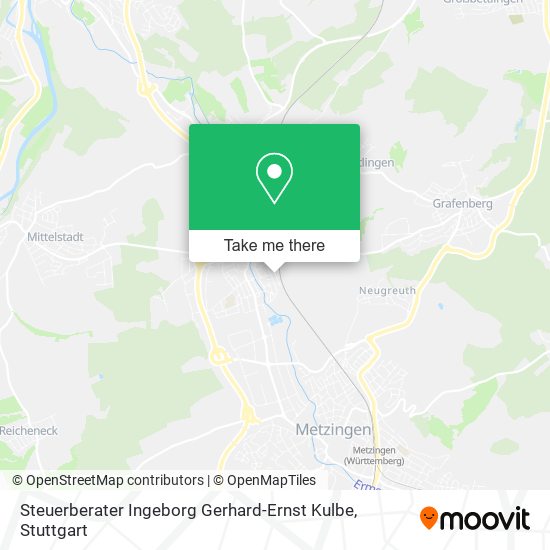 Steuerberater Ingeborg Gerhard-Ernst Kulbe map