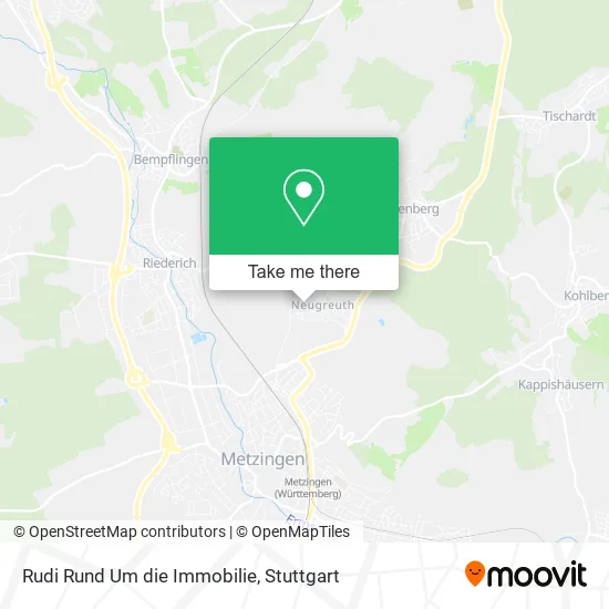 Карта Rudi Rund Um die Immobilie