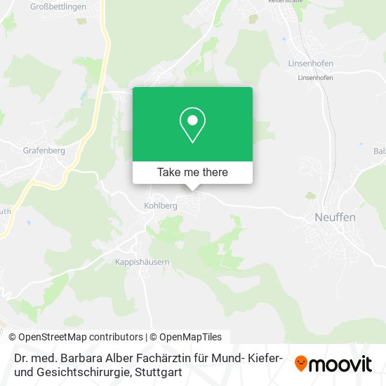 Dr. med. Barbara Alber Fachärztin für Mund- Kiefer- und Gesichtschirurgie map