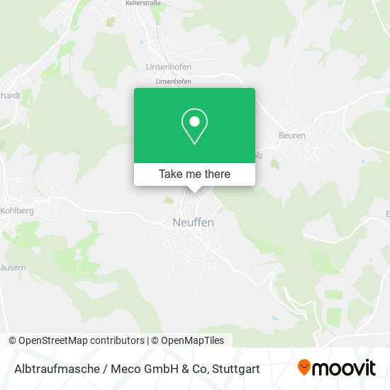 Карта Albtraufmasche / Meco GmbH & Co