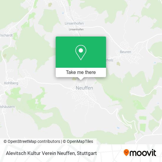 Карта Alevitsch Kultur Verein Neuffen