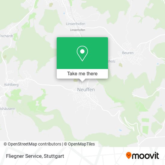 Fliegner Service map