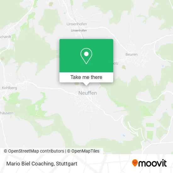 Карта Mario Biel Coaching