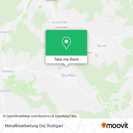 Metallbearbeitung Dul map