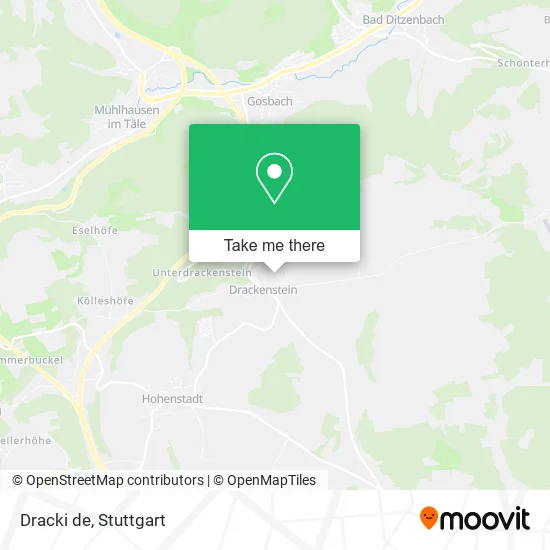 Карта Dracki de