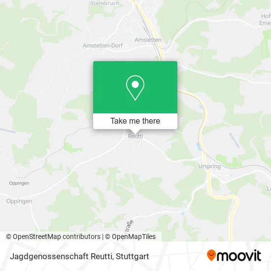 Jagdgenossenschaft Reutti map