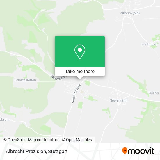 Albrecht Präzision map