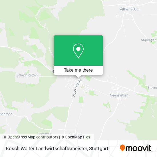 Карта Bosch Walter Landwirtschaftsmeister