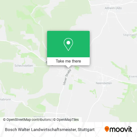 Карта Bosch Walter Landwirtschaftsmeister