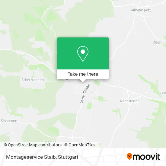 Карта Montageservice Staib