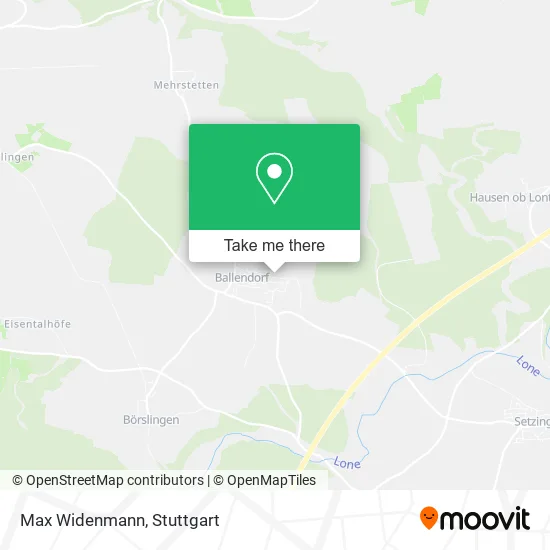 Max Widenmann map