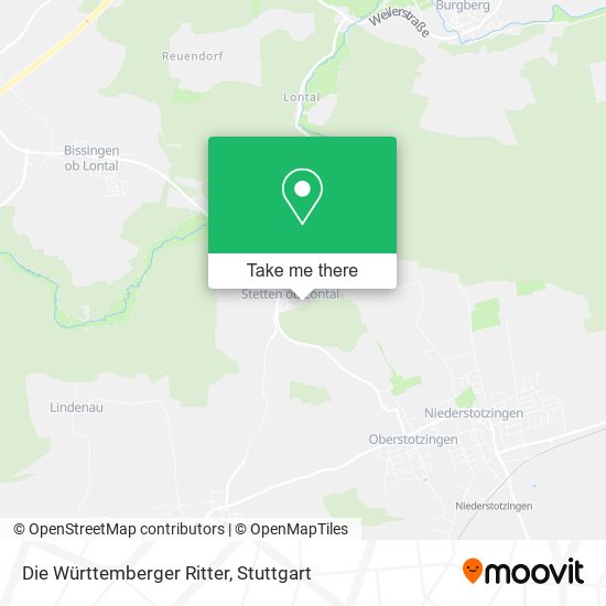 Die Württemberger Ritter map