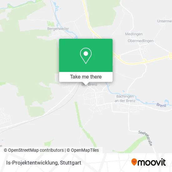 Карта Is-Projektentwicklung