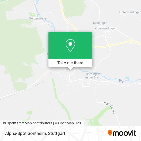 Карта Alpha-Spot Sontheim