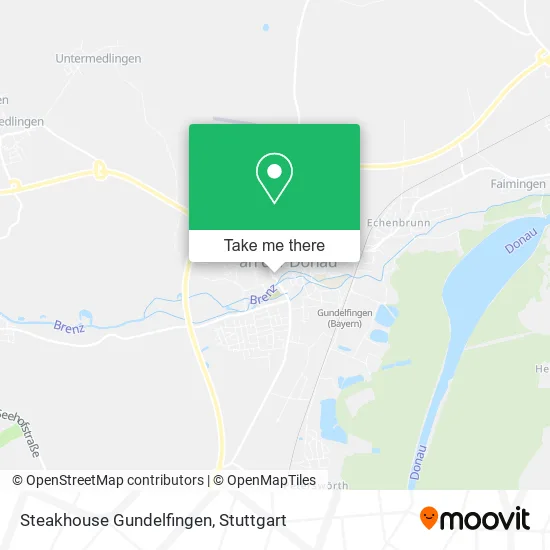 Карта Steakhouse Gundelfingen