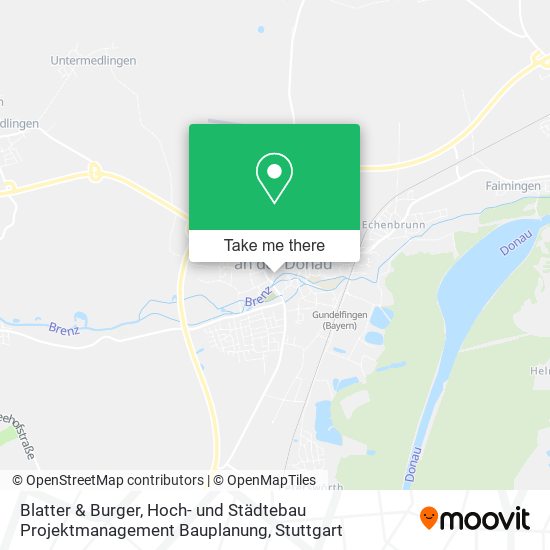 Blatter & Burger, Hoch- und Städtebau Projektmanagement Bauplanung map