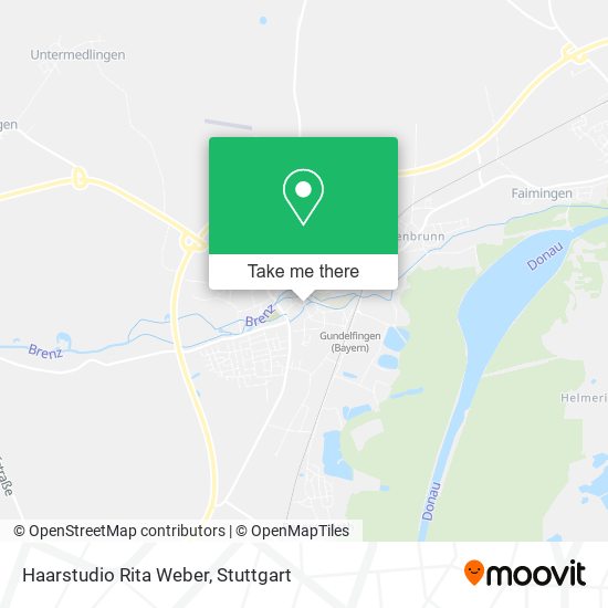 Haarstudio Rita Weber map