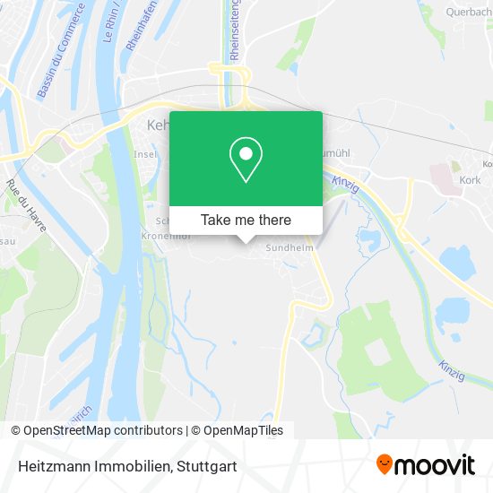 Heitzmann Immobilien map