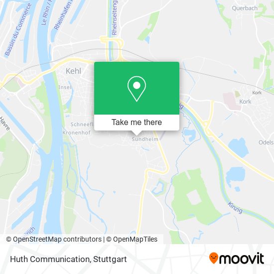 Карта Huth Communication