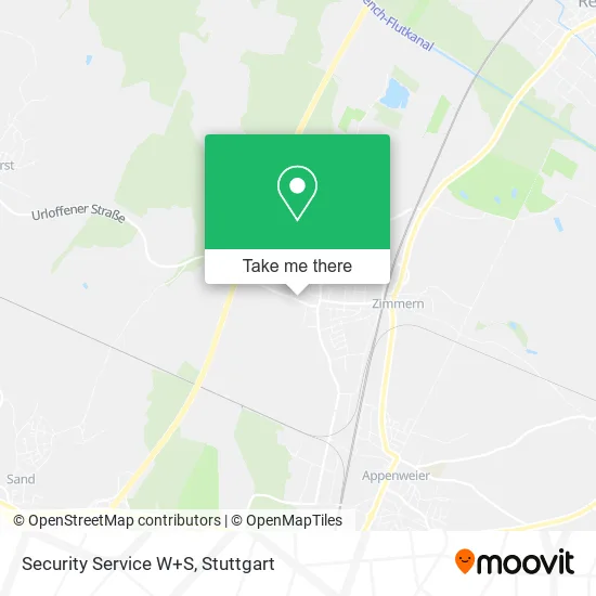 Карта Security Service W+S