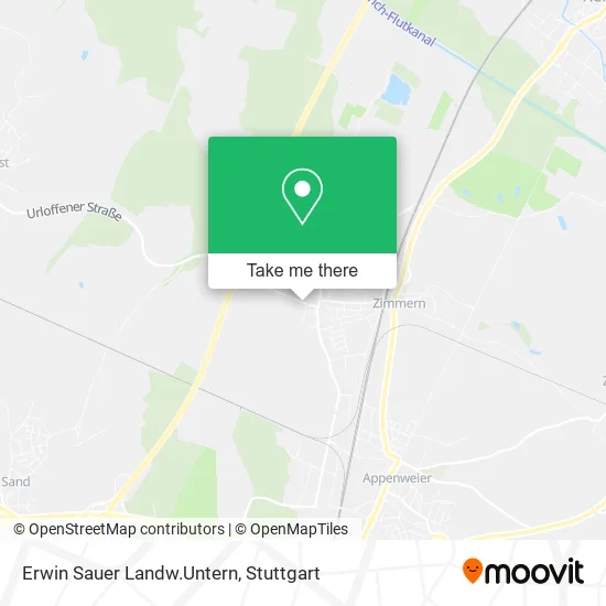 Карта Erwin Sauer Landw.Untern