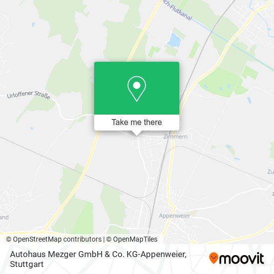 Autohaus Mezger GmbH & Co. KG-Appenweier map