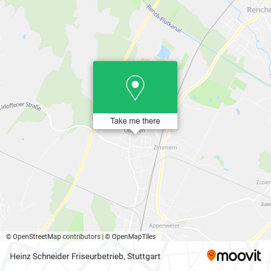 Heinz Schneider Friseurbetrieb map