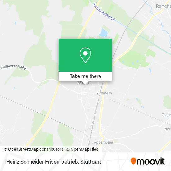 Карта Heinz Schneider Friseurbetrieb
