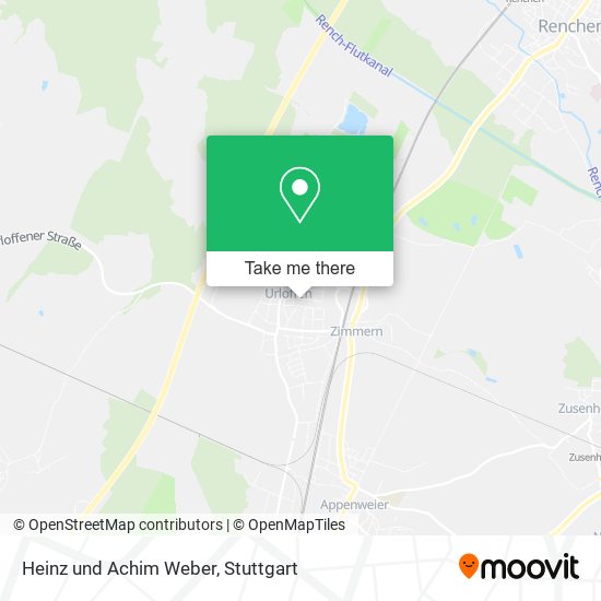 Heinz und Achim Weber map