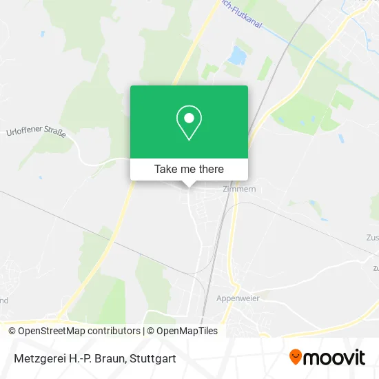 Карта Metzgerei H.-P. Braun