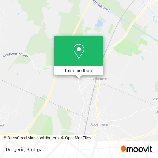 Drogerie map