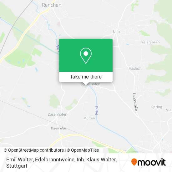 Карта Emil Walter, Edelbranntweine, Inh. Klaus Walter